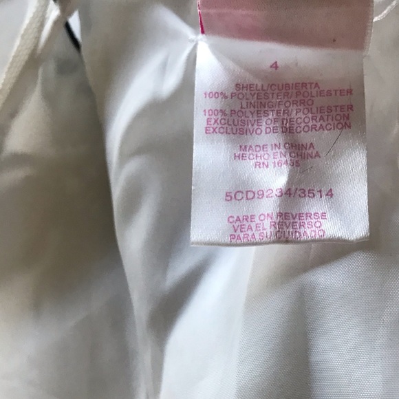 NANNETT GIRLS Embossed Rose Velvet Sash Dress 4 - Picture 9 of 10